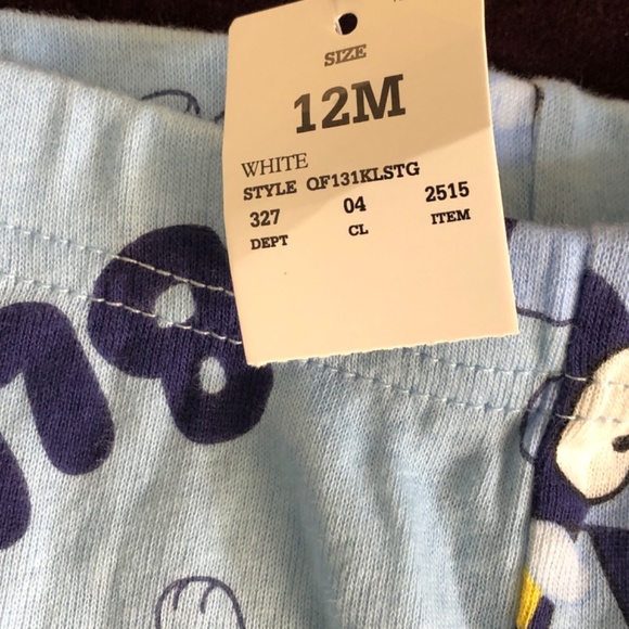 BLUEY 2-Piece Snug Fit Pajama Set Size 12 Months - Picture 6 of 8